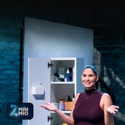 ORGNATIC Gründerin Nadia Al-Mardini bei 2 Minuten 2 Millionen Startup Show auf Puls4 und Joyn