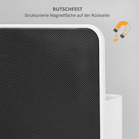 Detailansicht der ORGNATIC Magnetfläche auf der Rückseite