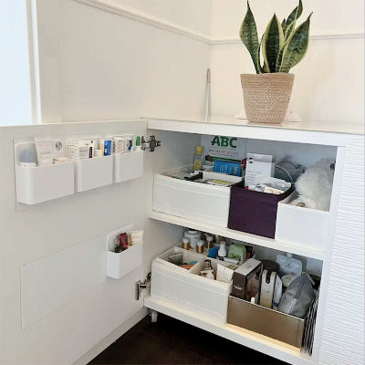 ORGNATIC Organizer im Medizinschrank für Medikamente, Pflaster und Gesundheitsprodukte an der Schranktür