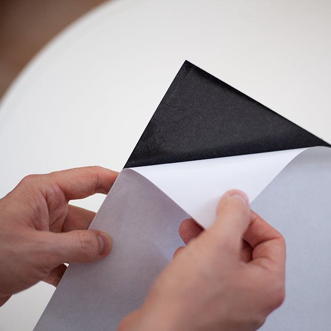 FOLIE – WEISS 30 x 42cm