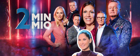 ORGNATIC Gründerin Nadia Al-Mardini bei 2 Minuten 2 Millionen Startup Show auf Puls4 und Joyn