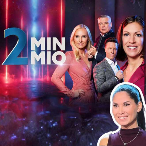 ORGNATIC Gründerin Nadia Al-Mardini bei 2 Minuten 2 Millionen Startup Show auf Puls4 und Joyn